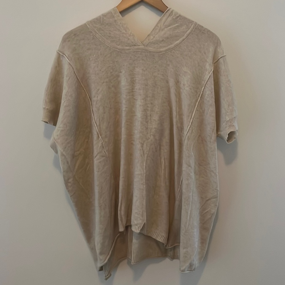 Love Stitch Poncho with Hood Small
